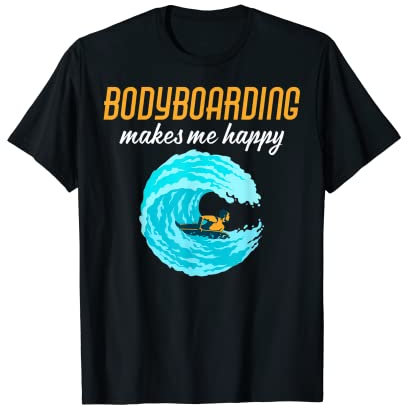 Happy Bodyboarder Bodyboarden T-Shirt