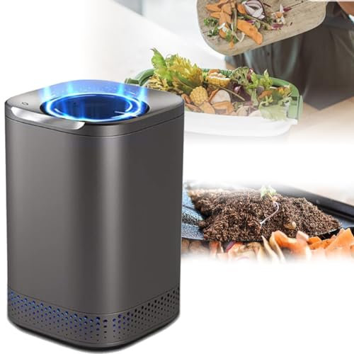 Composteur électrique de déchets de cuisine, composteur automatique de déchets alimentaires, bac de compostage domestique, transformez les déchets en compost avec un seul bouton