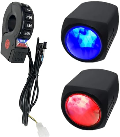 XIAOXIAOYU Altoparlanti da Moto, impianto stereo Moto | Audio per Moto - Stereo Moto con Audio HiFi, di amplificazione Audio resistente alle intemperie per Donne e Uomini