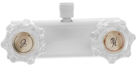 ABOOFAN Robinet De Vidange Pour Camping Avec Valve Robinet De Cuisine Et Salle De Bain Interrupteur Chaud Et Froid