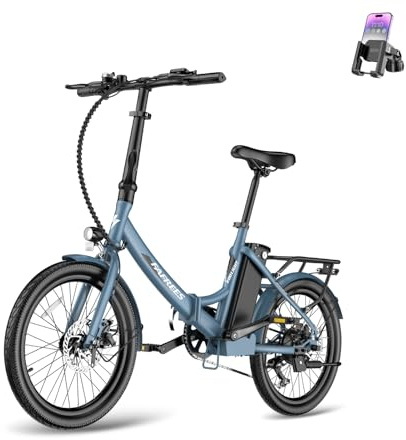 Fafrees F20 Light Elektrofahrrad Klapprad E-Bike 250W Motor 36V 20Ah Akku,20 Zoll E-Fahrrad Faltbares 35N.M Drehmoment E-Mountainbike 25km/h
