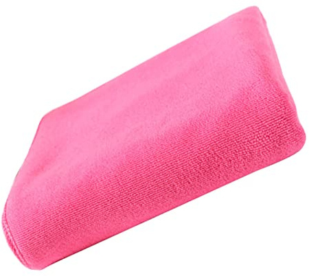 Mikrofaserhandtuch 30x70cm für Haare und Baden Rosa | Wasserabsorbierend, Weich Hautfreundlich und Schnell Trocknend, Mehrzweck für Auto und Reinigung