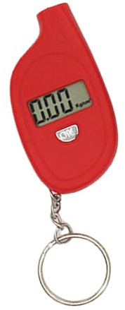 Portability Tire Gauge Air Pressure Tester With Keychain For Safe Driving With Easy To Use Design Button Battery Power Tire Pressure Checker