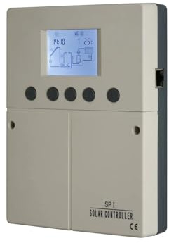 Compatible Con SPI, Controlador De Calentador De Agua Solar, Colector Múltiple Presurizado Dividido Y Sistema De Tanque, Protección De Control, Interruptor De Recolección De Calor(100-120V)