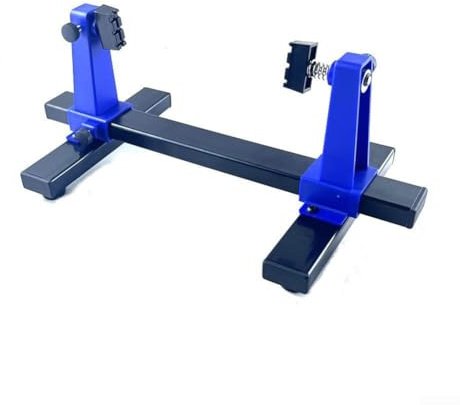 Um 360 Grad drehbarer Leiterplattenhalter mit Metallbasis und verstellbaren Klemmen für sicheres Löten und Reparieren von Leiterplatten (mittel)