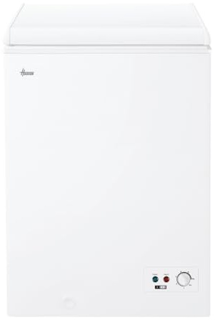 Hoover Freestanding Chest Freezer, 100L, White, E Class