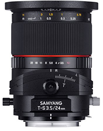 SAMYANG 1110902101 f3,5 t/s objectif 24 mm pour canon m