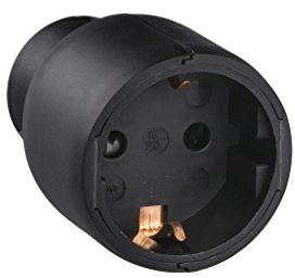 legrand 050179 Base de Enchufe Móvil, 3680 W, 230 V, Negro