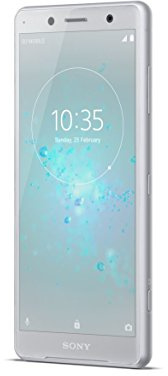 Sony Xperia XZ2 Compact Smartphone avec écran IPS Full HD+ 64 Go de mémoire interne et 4 Go de RAM, simple SIM, IP68, Android 8.0 Blanc/argenté