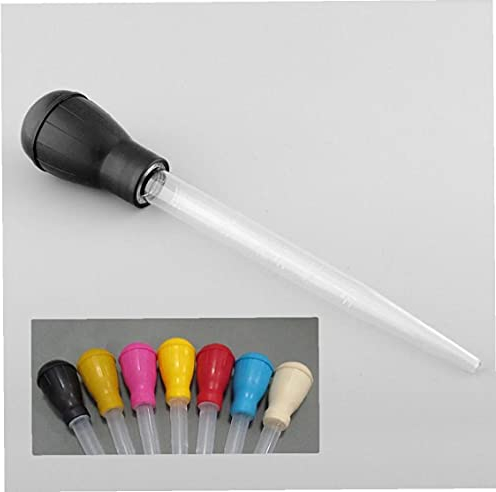 TOSSPER Cucina Cucina Utensili Cucina Pollo Turchia Pollame Carne BBQ Sapore Cibo Baster Siringa Tubo 30ml Colore Casuale