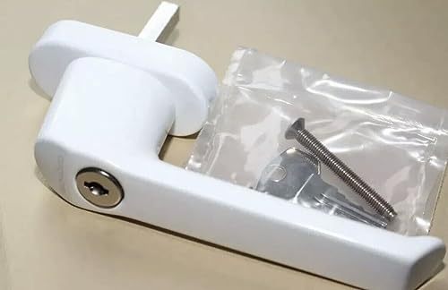 Schüco Fenstergriffe Abschließbar Weiss Stiftlänge 37mm Neu Zugreifen