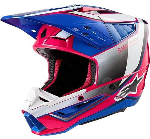Alpinestars Motocross-Helm S-M5 Weiß Gr. L