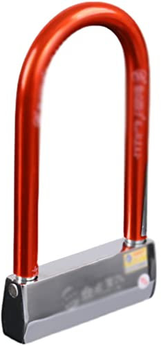 WZYYCV Bike lock U Padlock With Keys, Weatherproof Small Padlocks Keyed Alike For Shed, Fence, Warehouse,electric Vehicles, Motorcycles U-lock