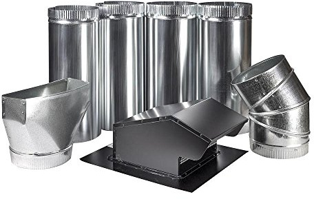 Master Flow 7 in. Round Appliance Vent Kit