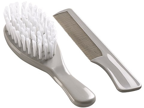 Thermobaby - Cepillo y peine, color gris