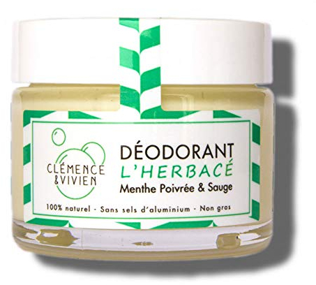 Clémence & Vivien Déodorant Crème Herbacé 50 g