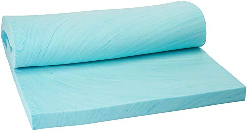 Memory Foam Solutions Queen Size 2 Inch Thick, Gel Swirl Visco Elastic Memory Foam Mattress Pad Bed Topper Made in the USA