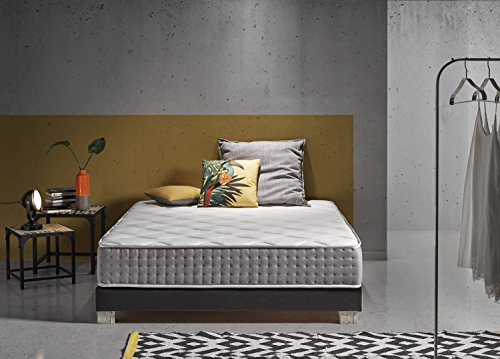 Simpur Relax: Matelas 160x200 cm Ergo EQUILIBRÉ Mousse à mémoire de Forme Soft | Épaisseur 19 cm | Confort Universel | Ergonomique & Orthopédique | Soutien Semi-Ferme à Ferme | 9 Zones de Confort