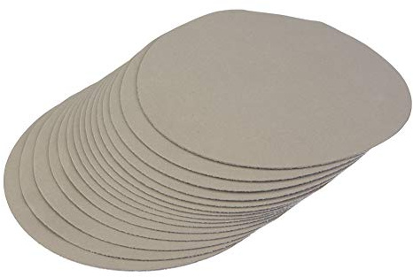15 Unidades De Papel Abrasivo Disco De Lija 180# 400# 1500# 5000# 10000# 5 Pulgadas (5000#) Para Pulido Y Acabado Fino