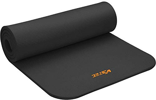 V3Tec Fitness Gymnastik Matte (one size, black)
