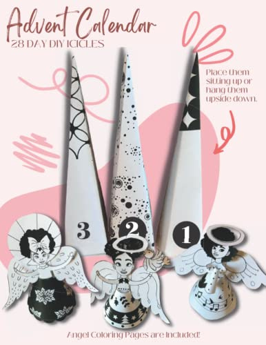 28 Day DIY Advent Calendar Icicles: Simple and Modern Paper Gift Boxes To Make & Fill Yourself