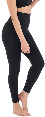 Herzmutter Leggings Sculptant - Taille Haute - Legging à Compression - Gainant - Postpartum - Pantalon Amincissant - Soutien la Rééducation après la Grossesse - Push-Up - Oeko-Tex 100-1600(S-M)