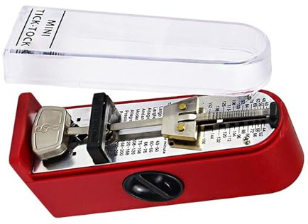 BaoFufc Metronom für Gitarre, Bass, Klavier, Violine, Musikinstrumente, Taschenformat, Metronom