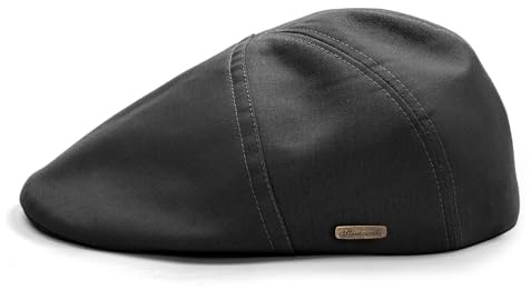 Sterkowski Modell Ivy Five | 100% Gekämmte Baumwolle Schiebermütze für Herren und Damen | Leichte Handgenäht Klassische Flatcap