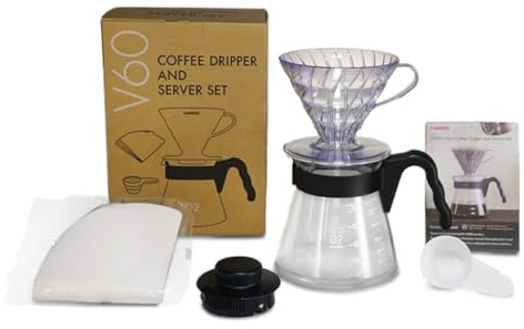 V60 Coffee Dripper and Server Set 02 – Nero