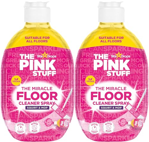 Stardrops The Pink Stuff The Miracle Bodenreiniger-Spray, Spritzen und Wischen, Multipack