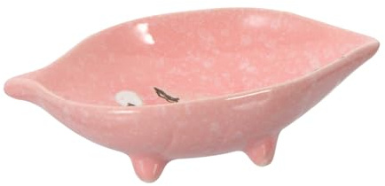 DIKACA Ceramic Small Pet Feeding Bowl for Hamsters Hedgehogs Squirrels Smooth Surface Spill-resistant Compact Design Practical Feeding Tool for Guinea Pigs and Other Small Animals