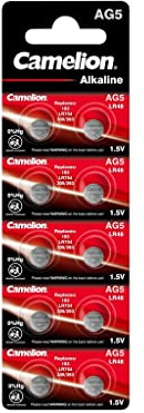 20 x AG5 LR48 KNOPFZELLE 193 393 GP93A SR754W CAMELION