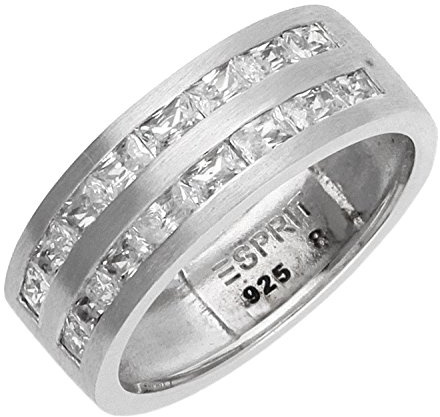 ESPRIT Damen Ring Silber Zirkonia ESRG92222A1
