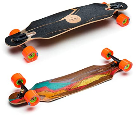 Okänd longboard komplett laddad Icarus 38,4 tum Flex 1 komplett