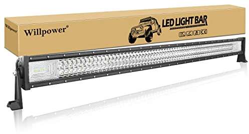 Willpower 52inch 675W Led Zusatzscheinwerfer 12V 24V Led Scheinwerfer Auto IP67 Wasserdicht Flutlicht Punkt Kombination Arbeitsscheinwerfer Led für SUV UTV ATV Traktor Offroad