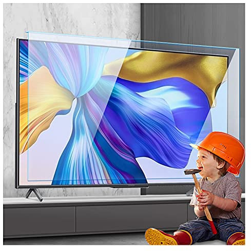 Rimovibile da 32 - 42 Pannello di protezione dello schermo TV APPENALE APPRESSO ACRILICO ANTI BLUE FILTER Filtro per l'occhio Pellicola per LCD, LED, 4K OLED & QLED HDTV display,32inch(730x440mm)