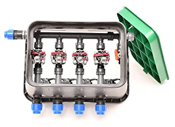 Plug&Rain 4er-Ventilbox Hunter PGV, 25 mm (3/4) Eco