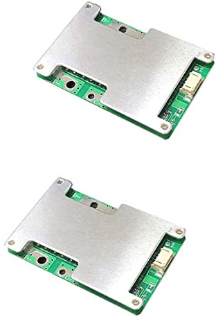 Lrtzizy 2 PièCes 4S 12V 100A LiFePo4 Circuit de Protection de Batterie au Lithium Fer Phosphate avec Charge éQuilibréE