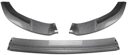 JCAKES Auto Frontspoiler Für VW Für Golf 7 MK7 GTI R GTD GTE 2012-2018 Front Stoßstange Splitter Lip Spoiler Diffusor Seite Stoßstange Frontsplitter Stoßstangenlippe (Farbe : 1)