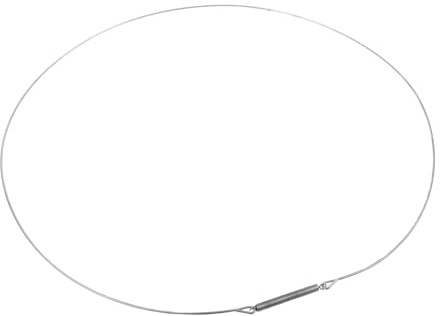 Serrage pour Joint de Porte de Lave-linge, Acier Inoxydable, 40cm | Argenté, Pièce de Fixation pour Soufflet de Porte, Remplacement pour Machine à Laver