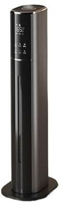 GUHPZA Humidificador De Gran Capacidad De 9 L, Humidificador De Suelo Silencioso para El Hogar, Humidificador De Aire Acondicionado para Habitación, Máquina De Pulverización, Hu,Gris