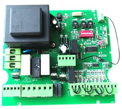 Motor Puerta Corredera, Placa de Control de abridor de puerta oscilante, sin caja, placa de tarjeta for actualización, modelo Universal, placa de circuito de CA 220V, placa de Control de repuesto(Kit