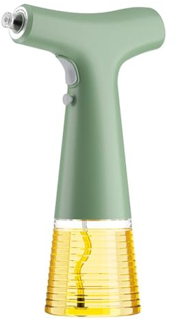 Fangxuee Dispensador Eléctrico de, para Barbacoa, Cocina, Atomizador, Salsa de Soja, Vinagre, Botella de Almacenamiento, Color Verde.