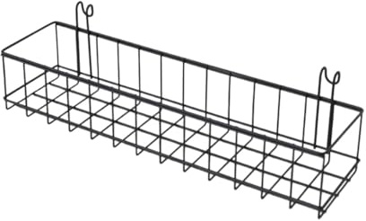 MERIGLARE Wall Grid Panel Hanging Wire Basket Wall Mounted Organizer for Shower Office