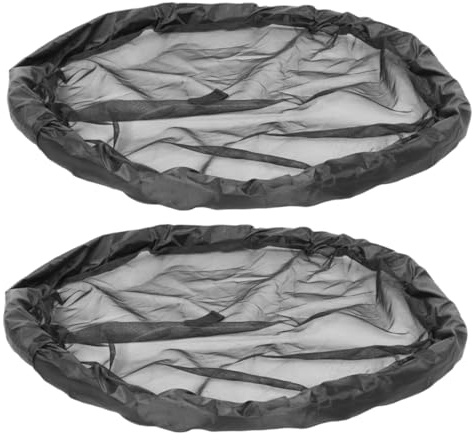 TOYANDONA Floating Plant Island Round Aquatic Planter Protector Fish Barrier for Garden Ponds Water Features Decoration and Easy to Install