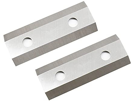 RenCehn 2Pcs Replacement Garden Shredder Blades for SCREWFIX TTB3535HR 2500W - High Speed Steel Power Tool Accessories
