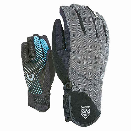 Level Suburban- Snowboard Handschuhe, Thermohandschuhe Winter Herren, Ski- und Winterhandschuhe Herren Wasserdicht mit Verstellbarem Riemen und Stulpe, Atmungsaktiv für Snowboard und Skifahren, 1 Paar
