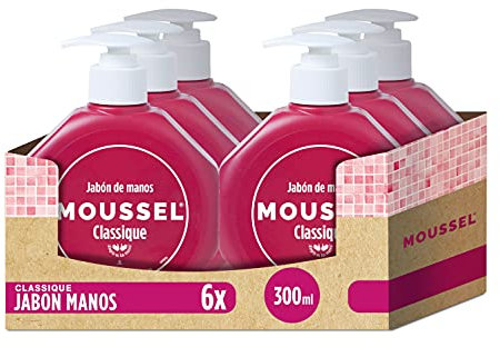 Moussel Jabón de Manos Classique Original 300ml - Pack de 6