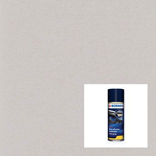 2R STOCK SRL TramaTessile | Kit Rivestimento Tessuto Cielo Auto Compatibile con Audi/VW + Colla Spray Trasparente