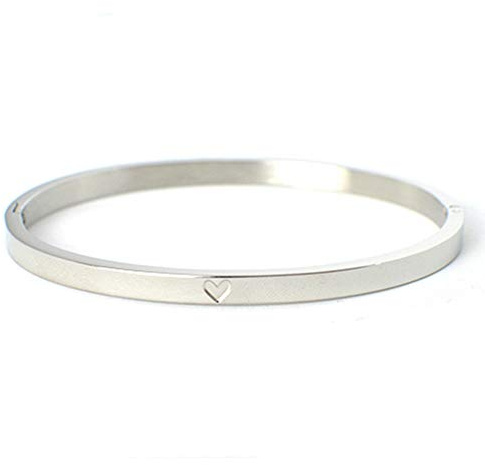 Selfmade Jewelry Armreif Damen Stainless Steel Edelstahl Armschmuck mit Verschluss Inkl. Schmuck-Schachtel